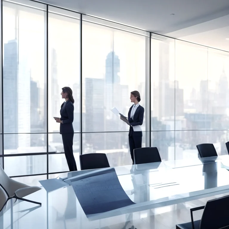 Legal expert reviewing corporate documents